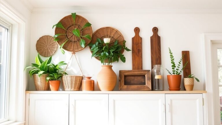 kitchen cabinet decorating ideas