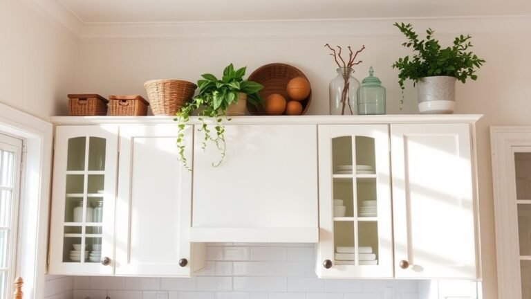 kitchen cabinet decorating ideas