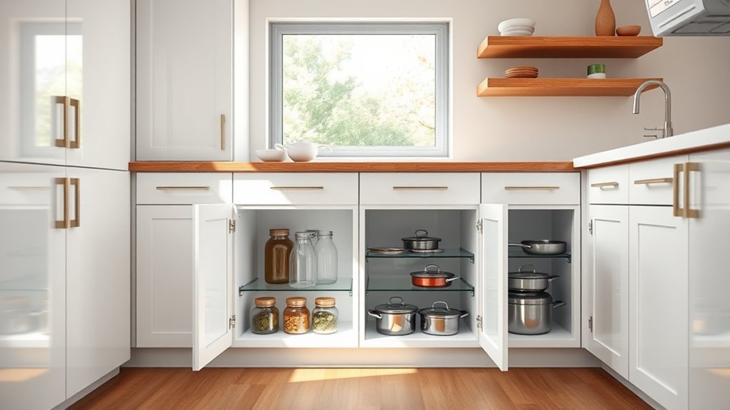 kitchen cabinet depth guide