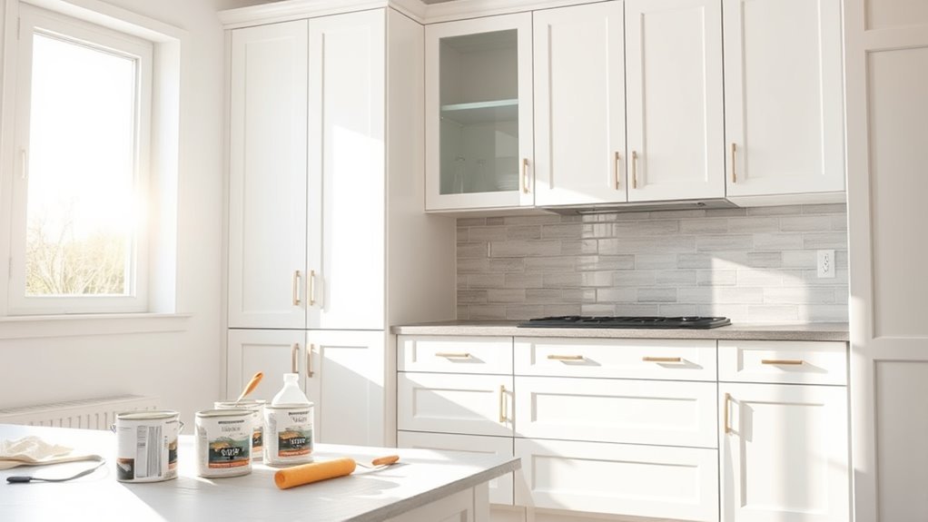 kitchen cabinet painting costs