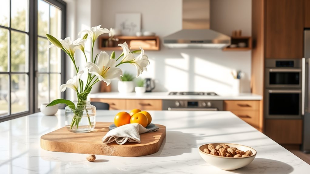 kitchen island decor tips