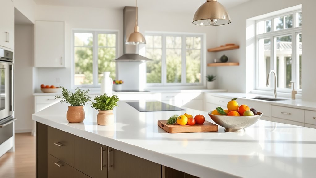 kitchen island decoration tips