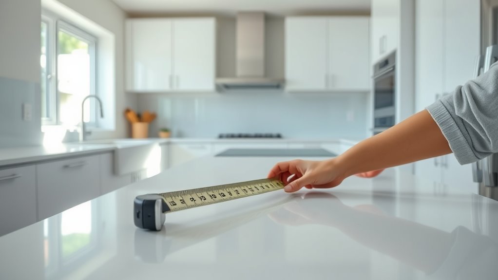 kitchen measurement step by step