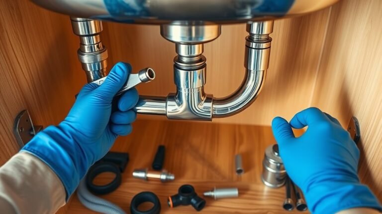 kitchen sink plumbing installation