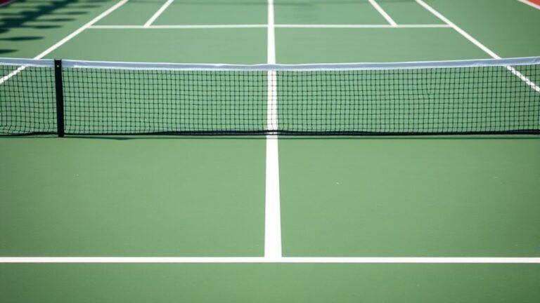 kitchen size in pickleball