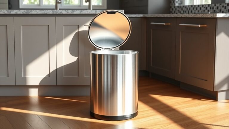 kitchen trash can capacity