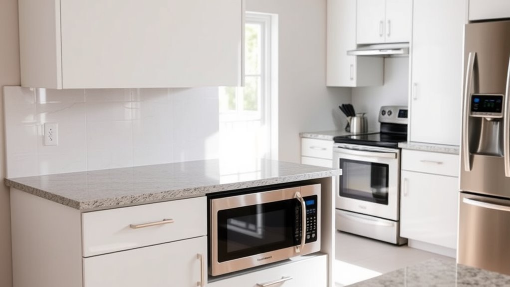 Your Guide to Under the Counter Microwave: Choosing With Confidence 2 maximize space enhance organization