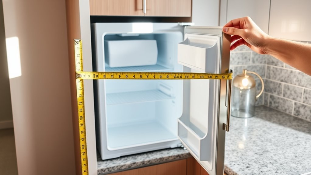 4 Cu Ft Refrigerator Guide: What to Know Before You Buy 2 measure space for clearance