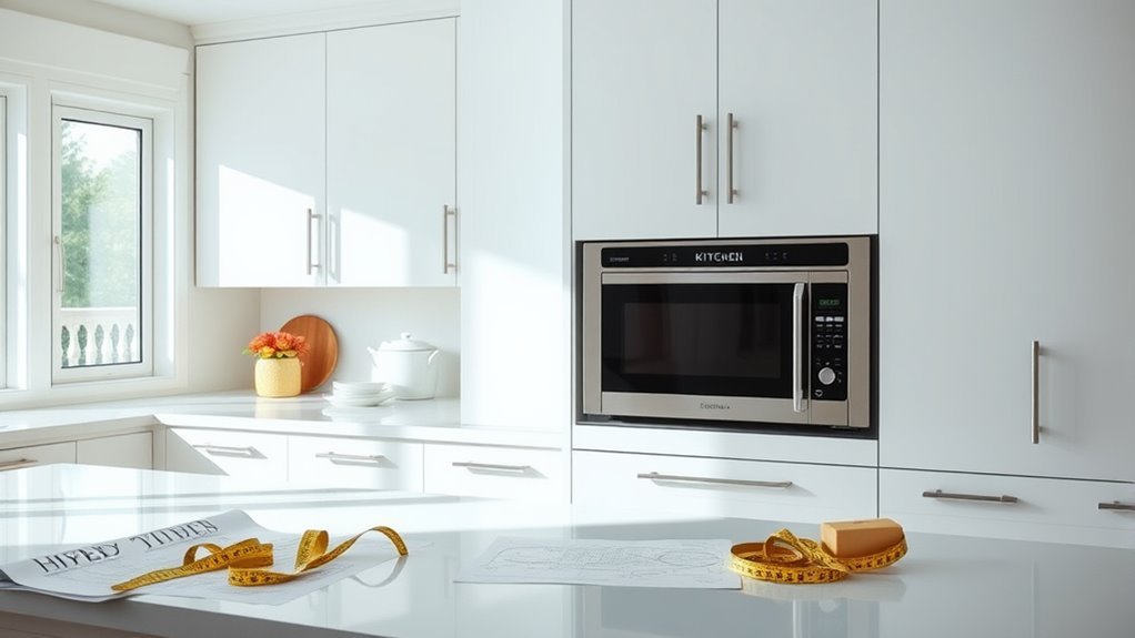 Your Guide to Built in Microwave Ovens: Choosing With Confidence 2 measure space for fit