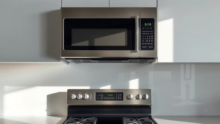 microwave installation height guide