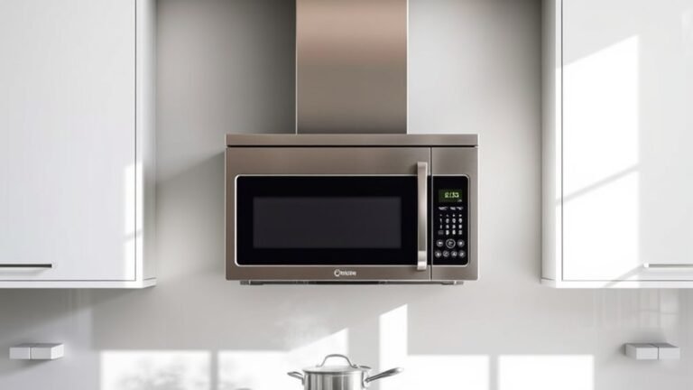 microwave vented range hood