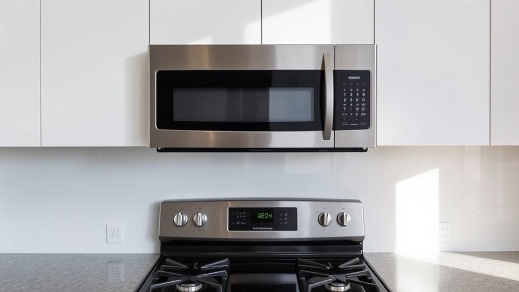 microwave with exhaust fan