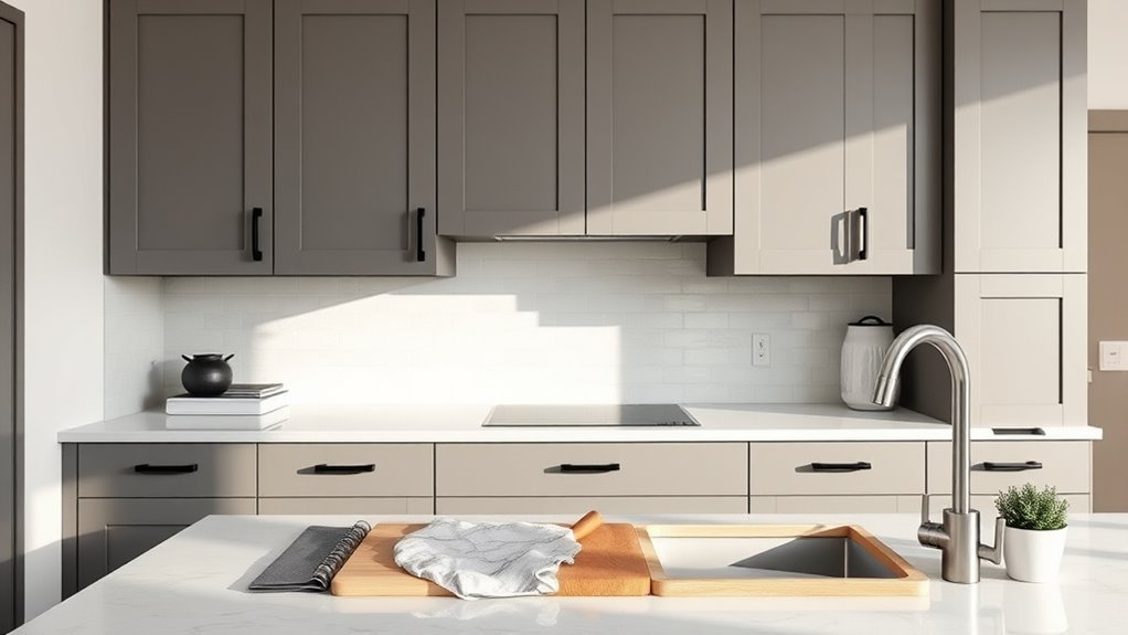 modernizing oak kitchen cabinets