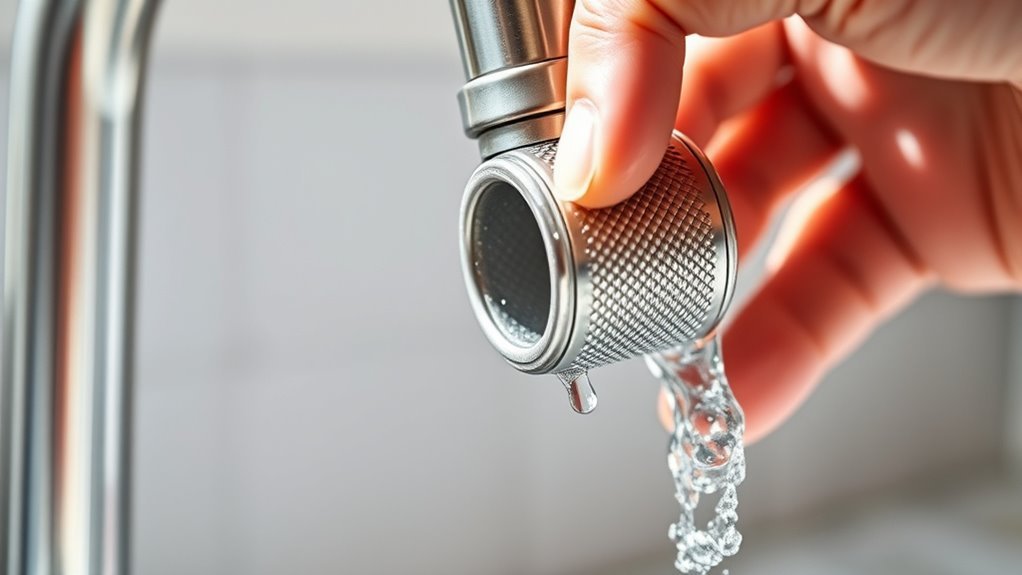 monitor faucet aerator performance