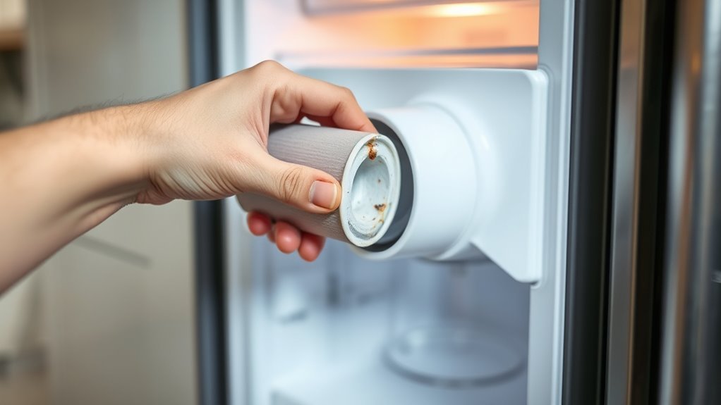 How to Change a Refrigerator Water Filter: A Step-by-Step Guide 2 monitor filter for changes