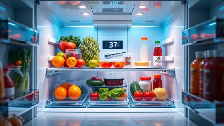 optimal refrigerator temperature range