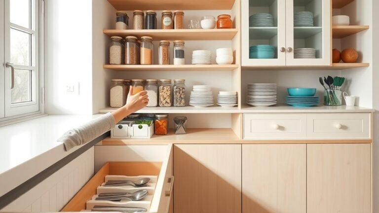 organizing kitchen storage efficiently