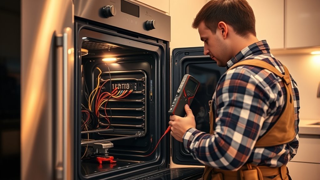 oven repair electrician tips