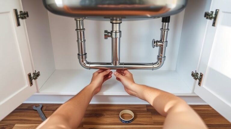 plumbing instructions for sinks