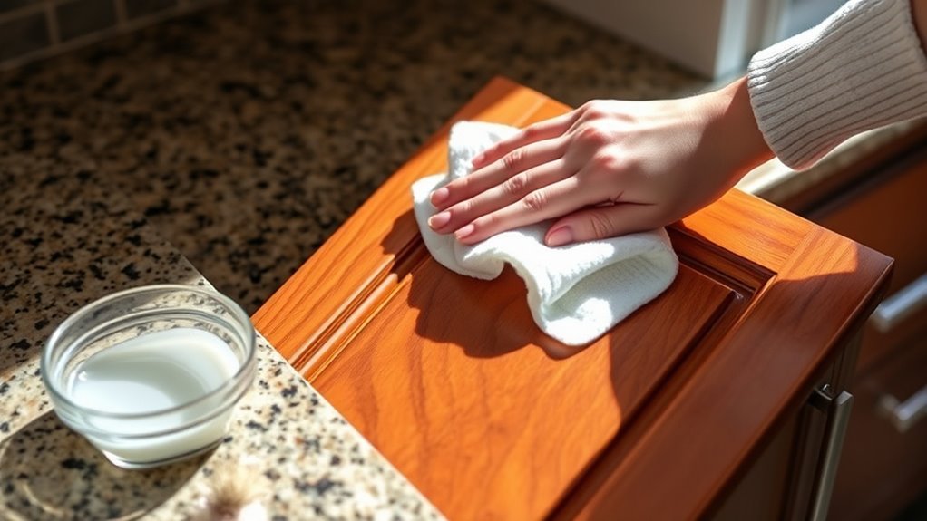 How to Clean Wood Kitchen Cabinets: A Step-by-Step Guide 2 prepare cabinets for cleaning