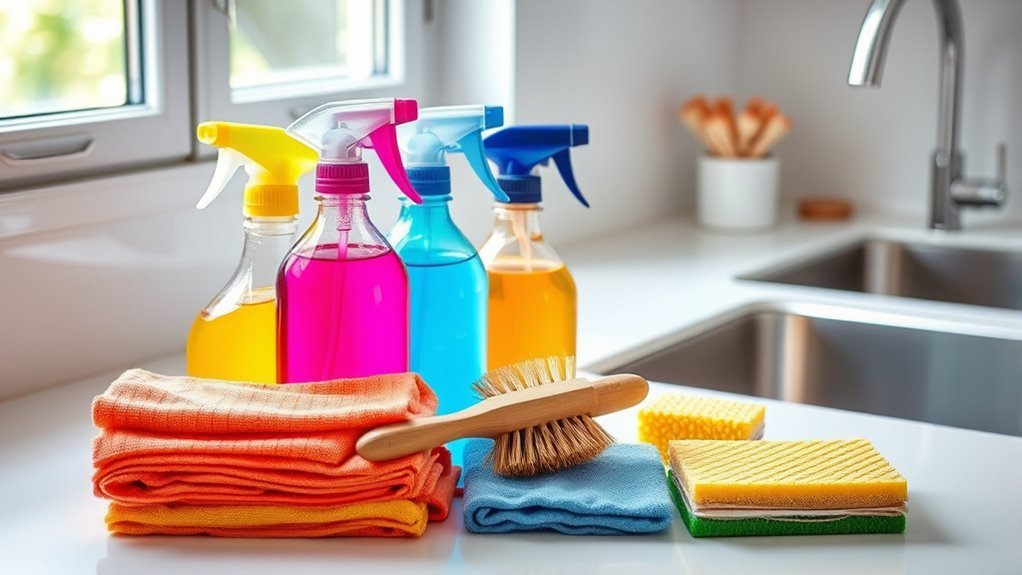 How to Clean a Kitchen: A Step-by-Step Guide 2 prepare eco friendly cleaning supplies