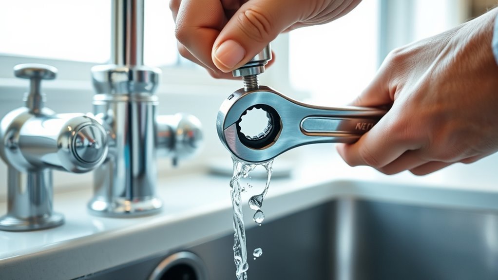 quickly stop kitchen leaks