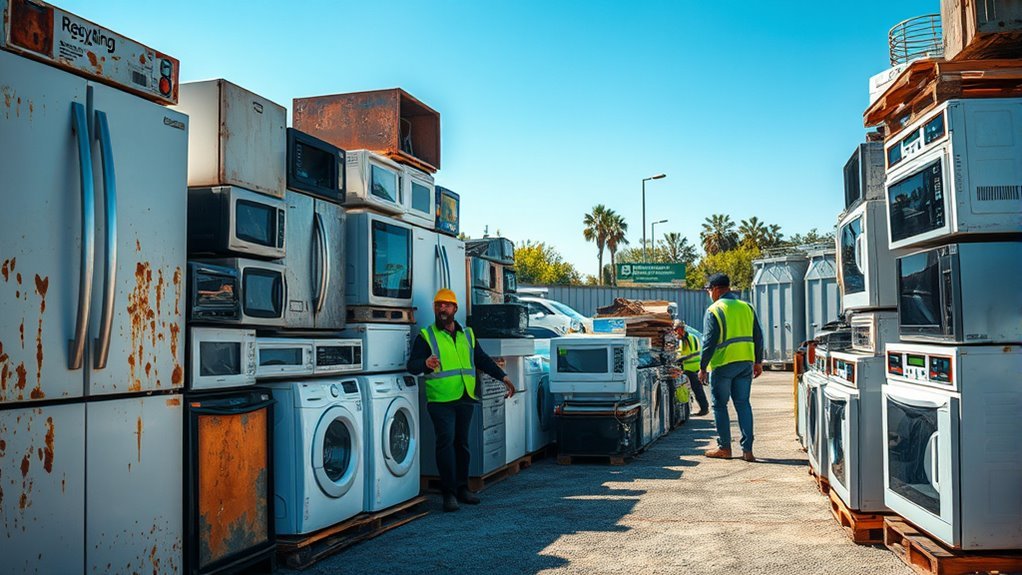 recycle old appliances here