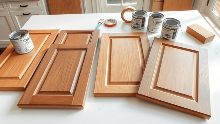 refinish kitchen cabinets easily