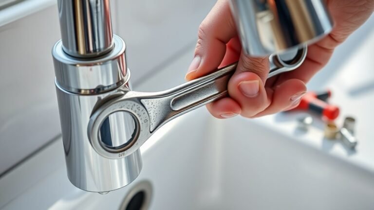 repairing a kitchen faucet