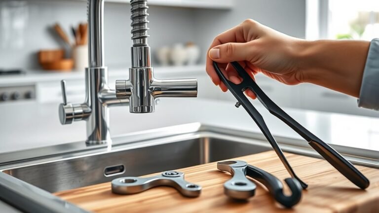 replace kitchen faucet easily