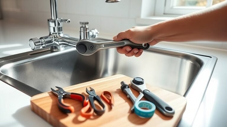 replace kitchen sink faucet