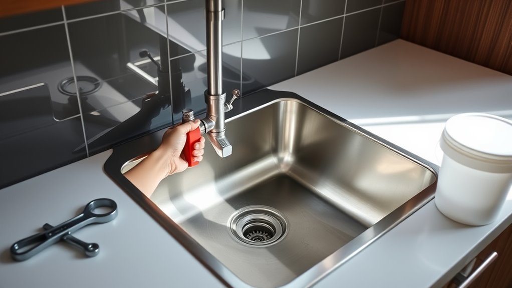 replacing a kitchen sink