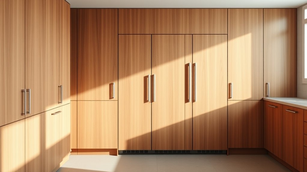 Fridge With Cabinet Panels: a Complete Buying Guide 2 seamless kitchen design integration