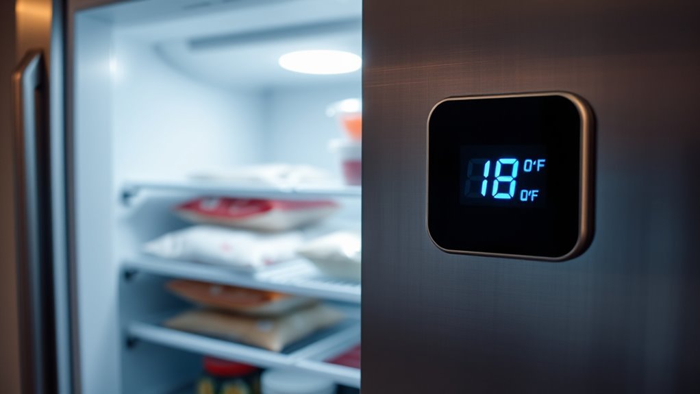 set freezer at 0 f