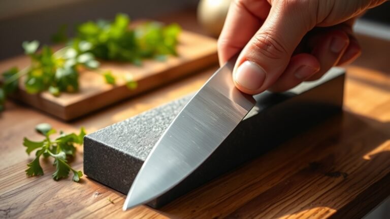sharpening kitchen knife techniques