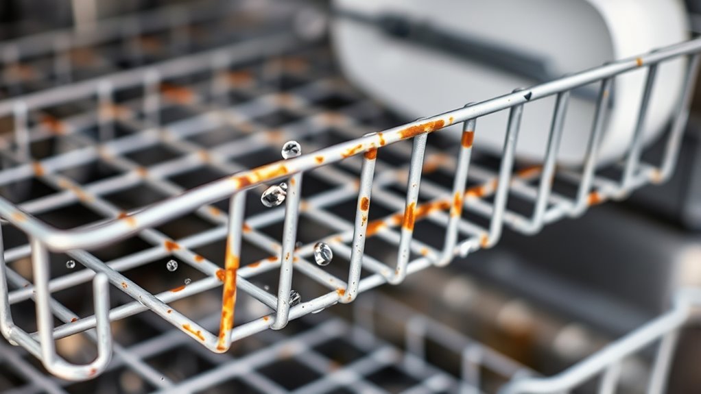 signs your dishwasher rack