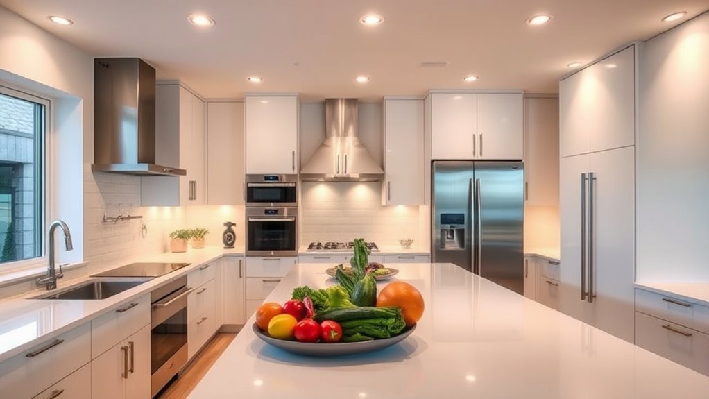 Can Lighting in Kitchen: A Complete Buying Guide 2 sleek functional kitchen lighting