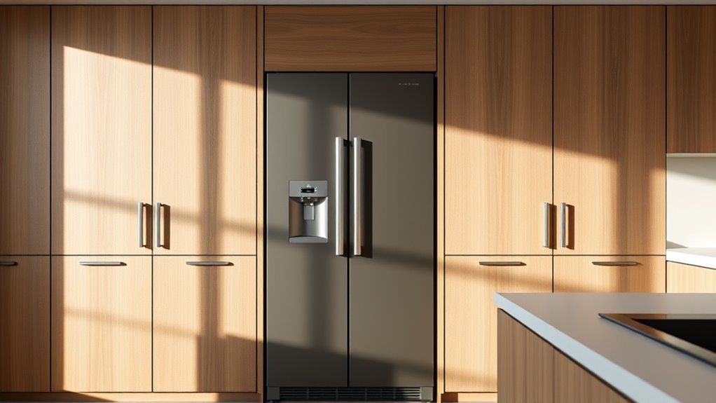 Built in Fridge Cabinet: A Complete Buying Guide 2 sleek integrated kitchen solution