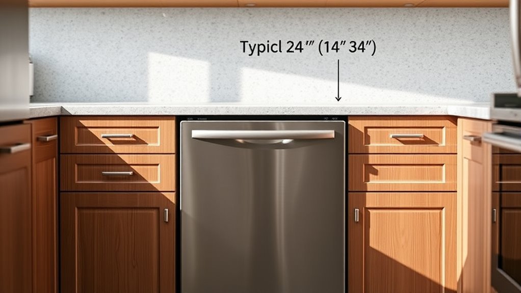 How Big Is a Standard Dishwasher? The Complete Answer 2 standard dishwasher dimensions guide