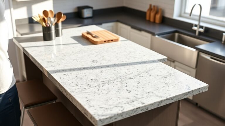 standard kitchen counter height