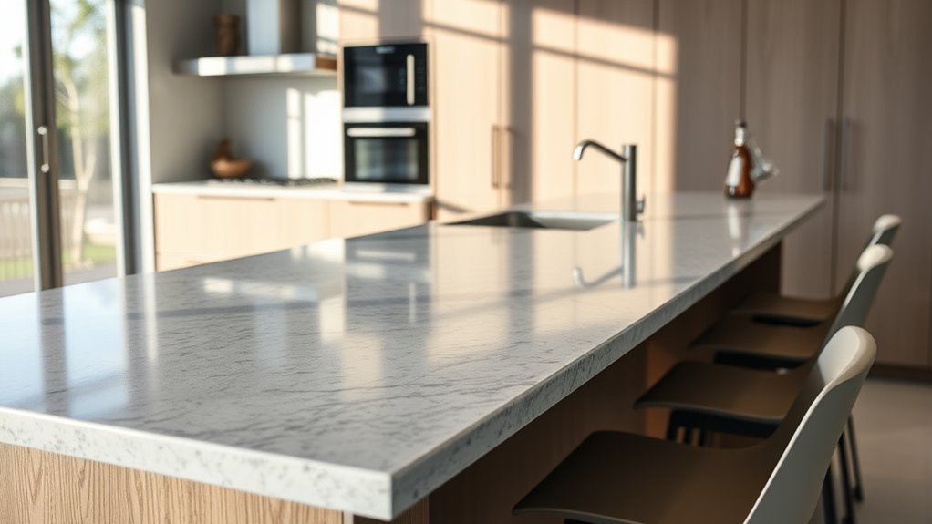 standard kitchen counter height