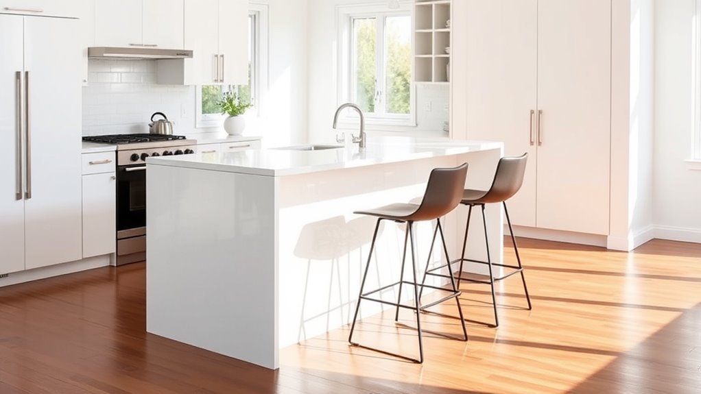 standard kitchen island height