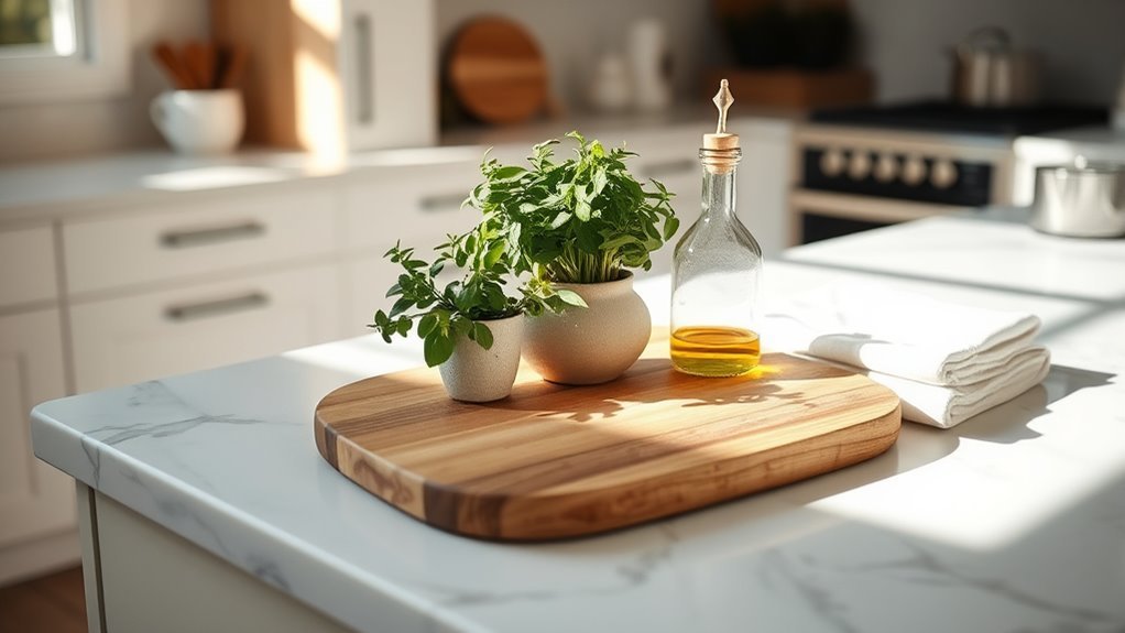 styling kitchen counters effectively