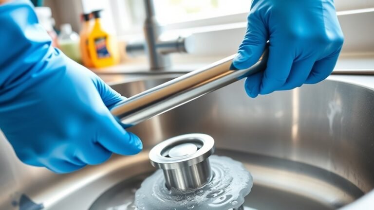 unclog kitchen sink drain