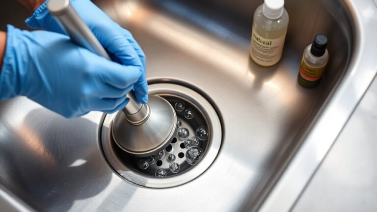 unclogging kitchen drain guide