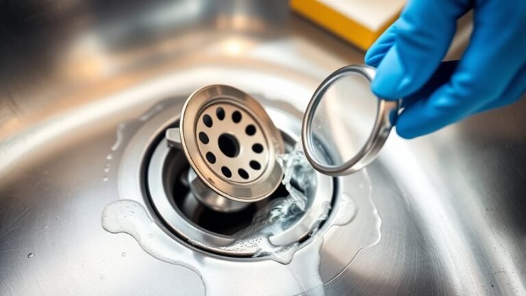 unclogging kitchen sink drain