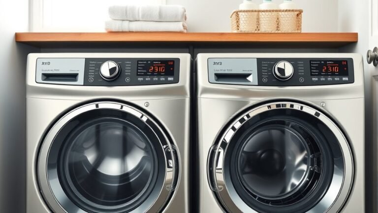 washer and dryer costs