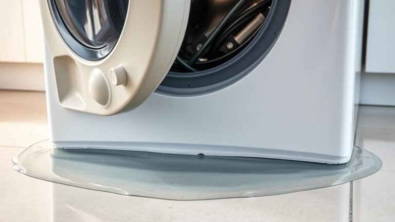 washer leak troubleshooting guide