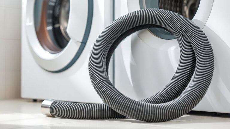 washing machine drain hose guide