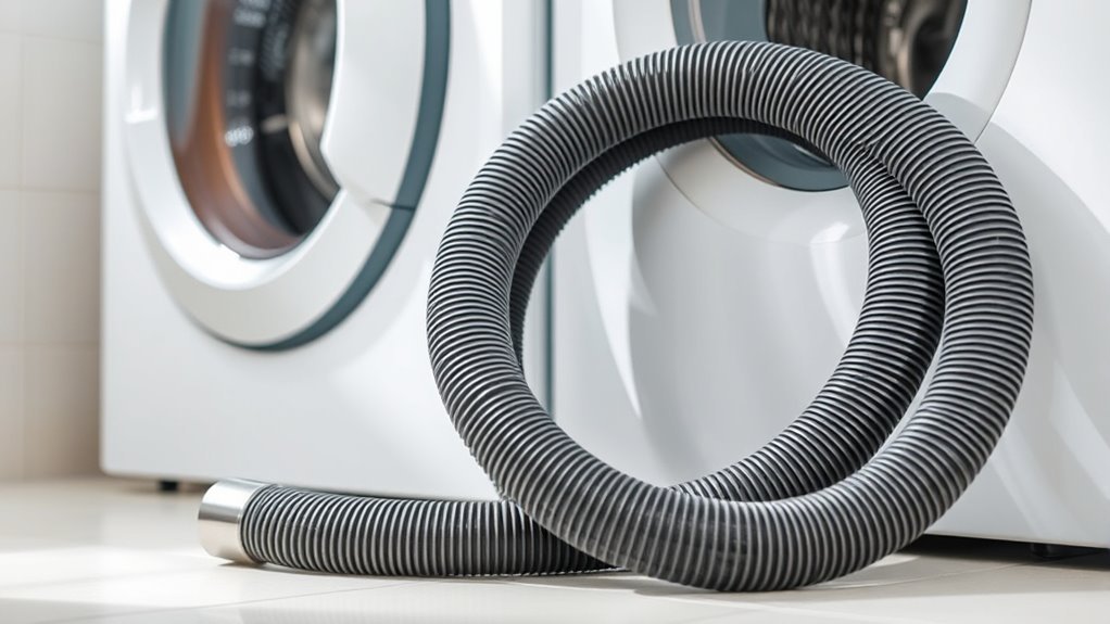 washing machine drain hose guide